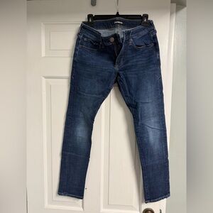 Men’s Express Dark Wash Skinny Jeans 29x30